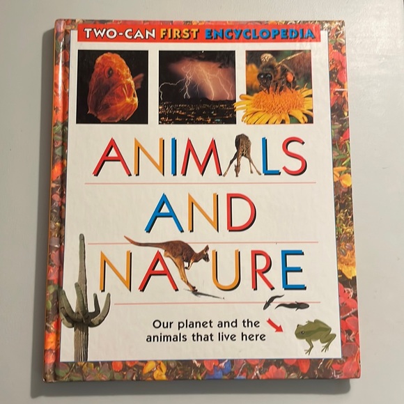 NOT ELIGIBLE FOR BUNDLE SALE  Animals and Nature:Two-Can First Encyclopedia - Picture 1 of 14